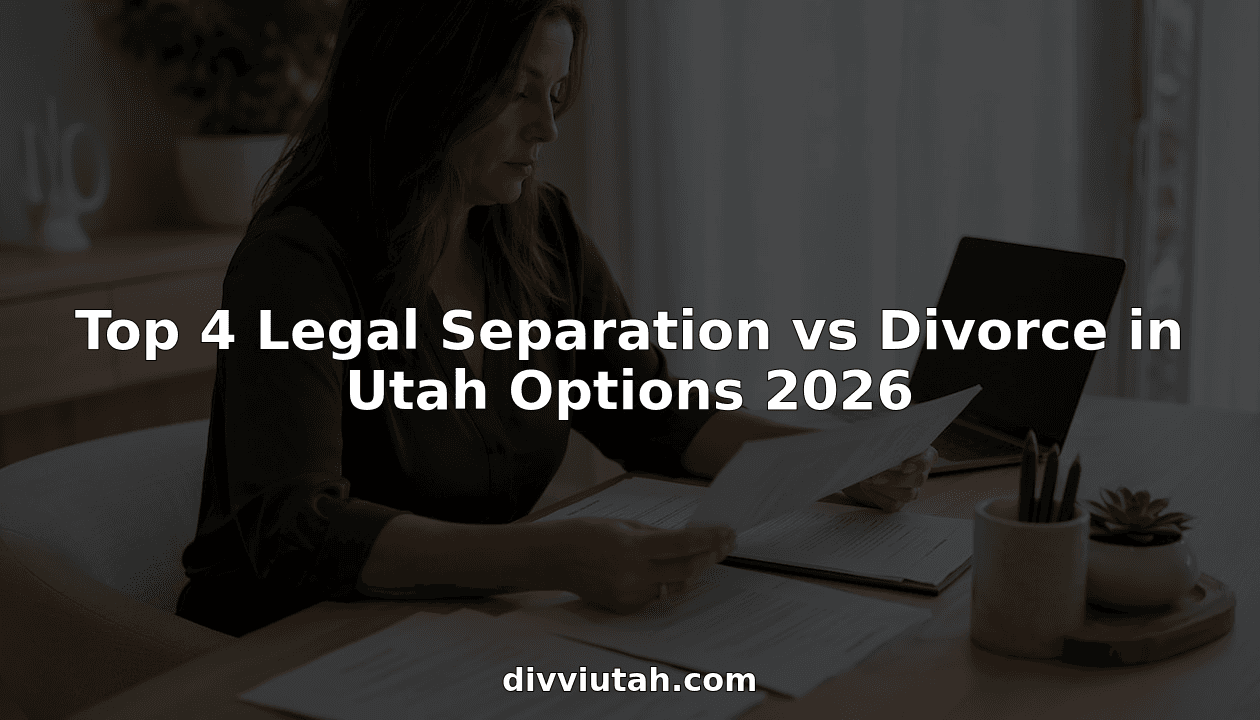 Legal Separation vs Divorce in Utah: How to Choose